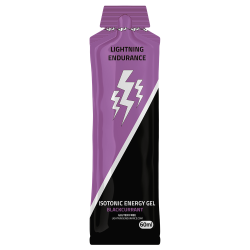 Lightning Endurance Isotonic Energy Gel - Blackcurrant - 24 x 60 ml