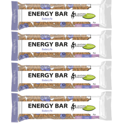 Lightning BIO Energy Bar - Blueberry Pie - 15 x 45 gram